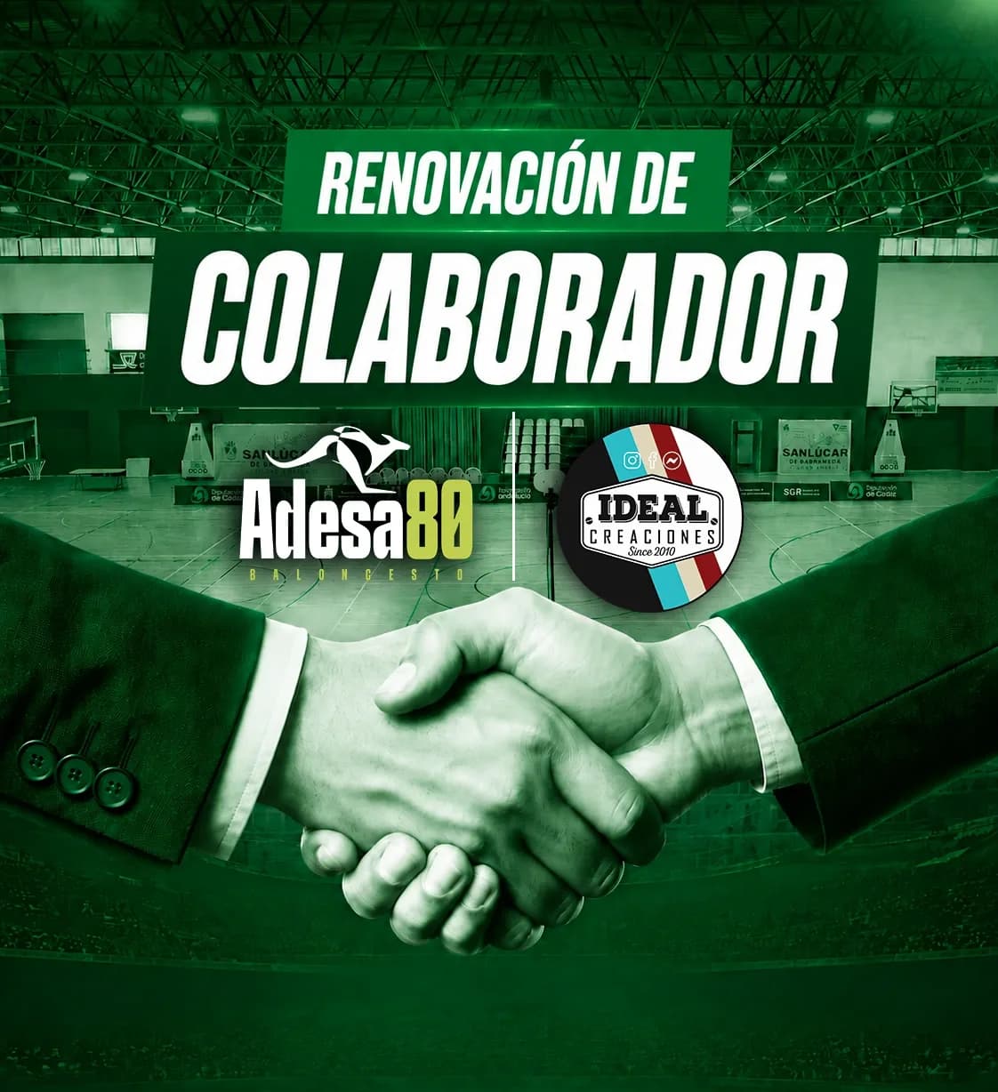 Portada: IDEAL renueva su confianza y compromiso con ADESA 80 para una nueva temporada